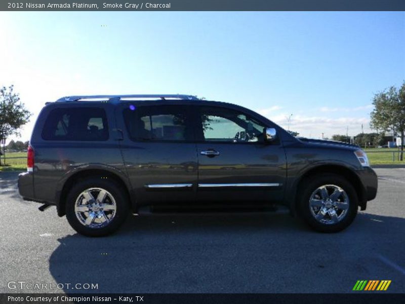 Smoke Gray / Charcoal 2012 Nissan Armada Platinum