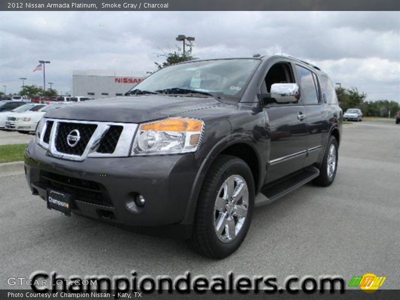 Smoke Gray / Charcoal 2012 Nissan Armada Platinum