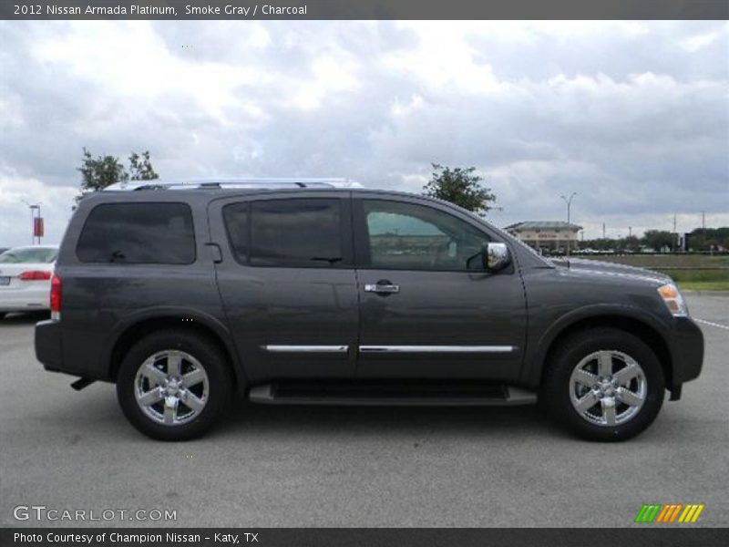 Smoke Gray / Charcoal 2012 Nissan Armada Platinum