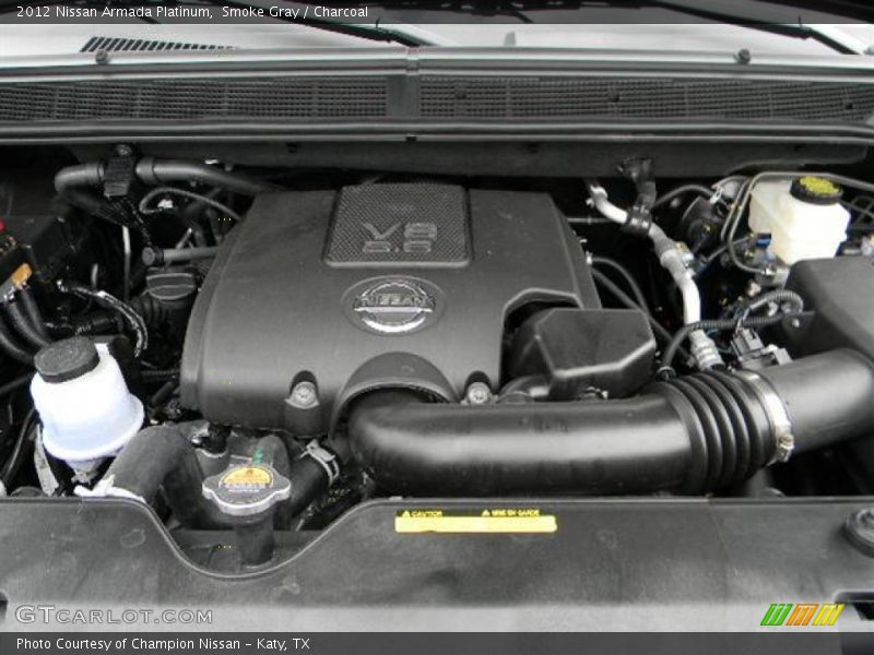 Smoke Gray / Charcoal 2012 Nissan Armada Platinum