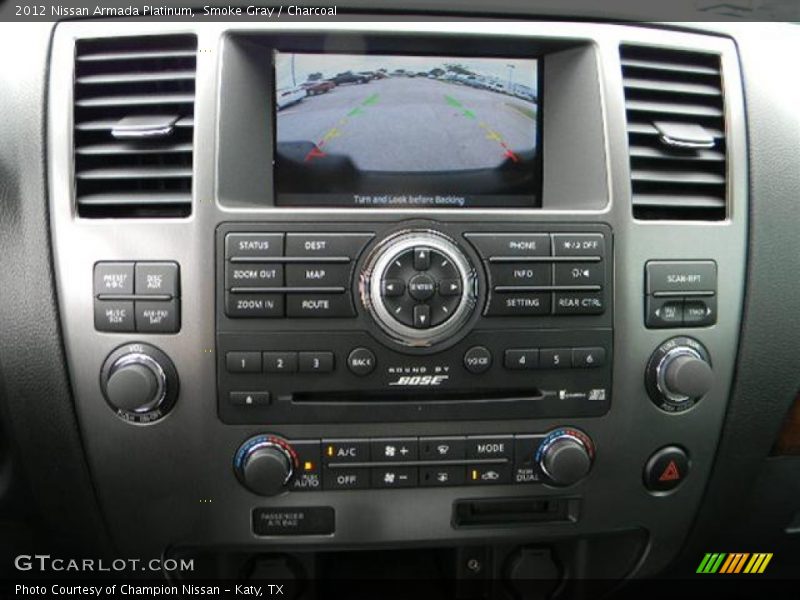Smoke Gray / Charcoal 2012 Nissan Armada Platinum