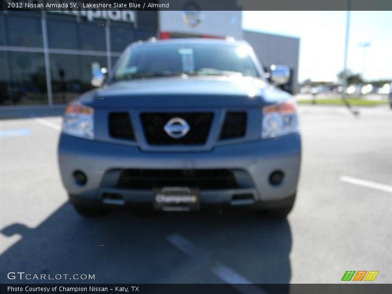 Lakeshore Slate Blue / Almond 2012 Nissan Armada SV
