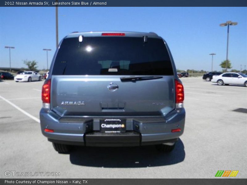 Lakeshore Slate Blue / Almond 2012 Nissan Armada SV