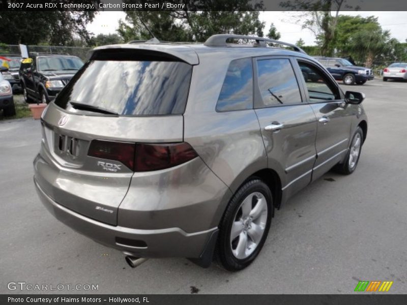 Carbon Bronze Pearl / Ebony 2007 Acura RDX Technology