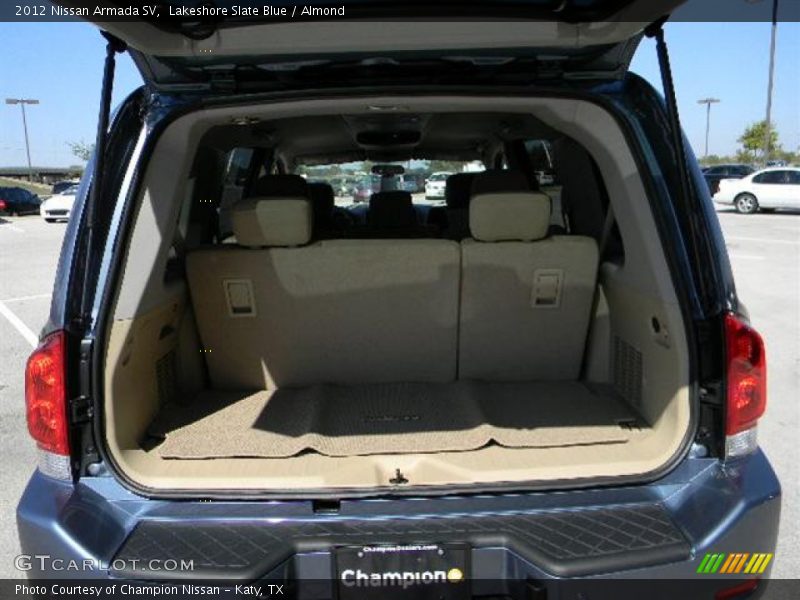 Lakeshore Slate Blue / Almond 2012 Nissan Armada SV