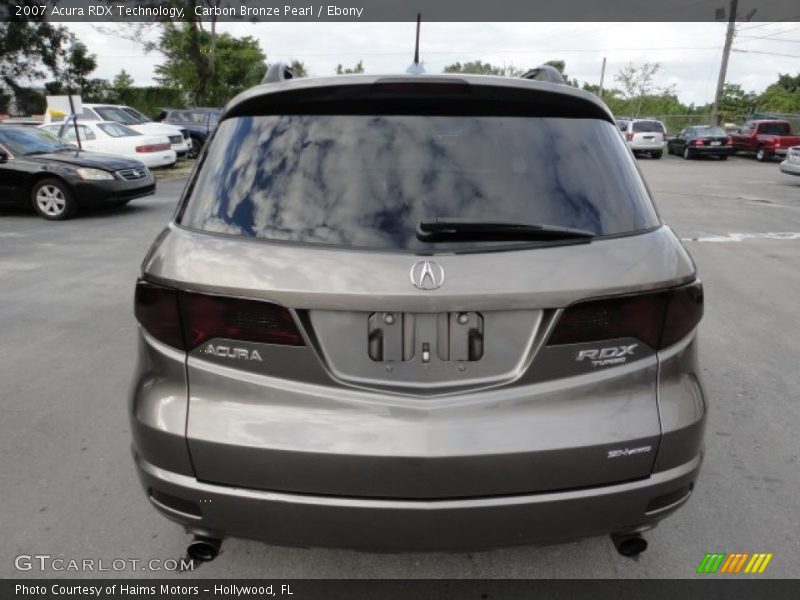 Carbon Bronze Pearl / Ebony 2007 Acura RDX Technology