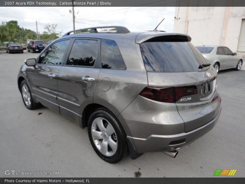 Carbon Bronze Pearl / Ebony 2007 Acura RDX Technology