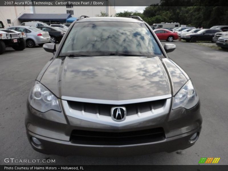 Carbon Bronze Pearl / Ebony 2007 Acura RDX Technology