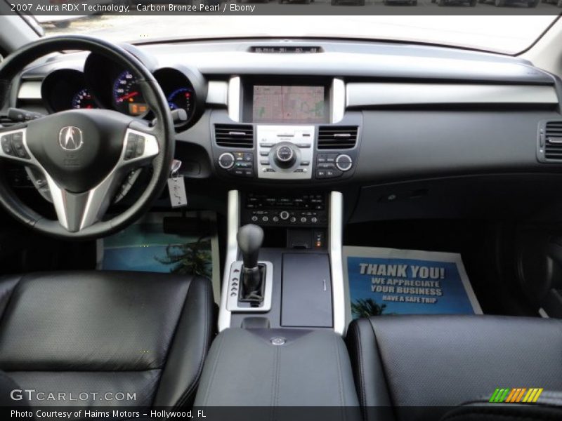 Carbon Bronze Pearl / Ebony 2007 Acura RDX Technology