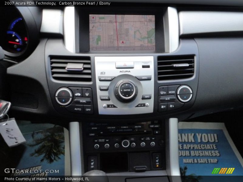 Carbon Bronze Pearl / Ebony 2007 Acura RDX Technology