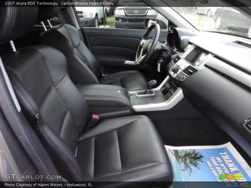 Carbon Bronze Pearl / Ebony 2007 Acura RDX Technology
