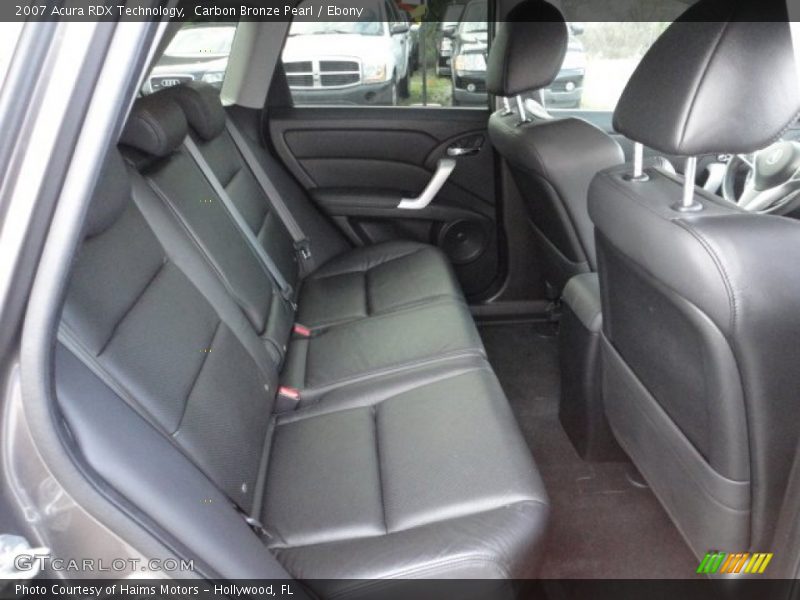 Carbon Bronze Pearl / Ebony 2007 Acura RDX Technology