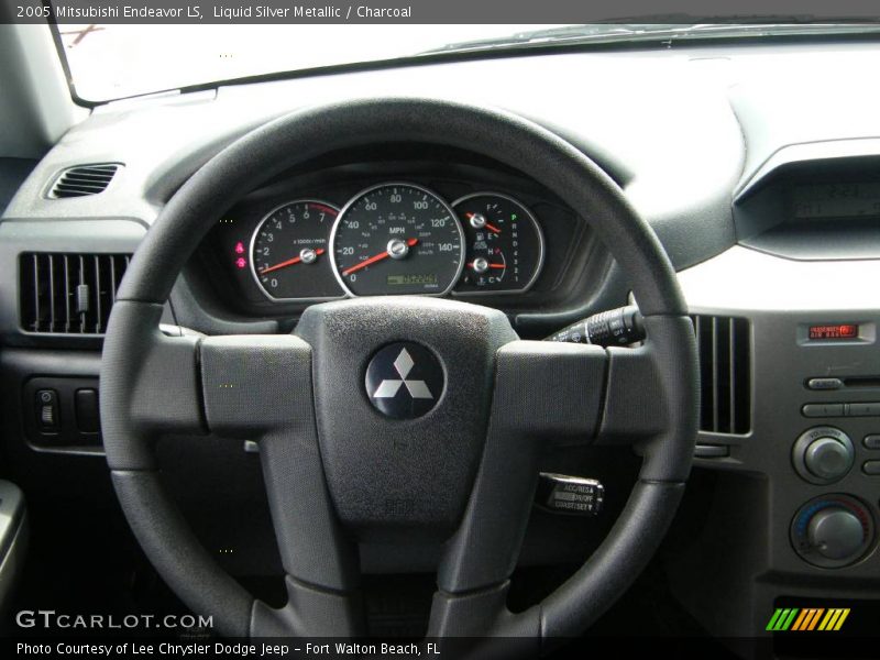 Liquid Silver Metallic / Charcoal 2005 Mitsubishi Endeavor LS