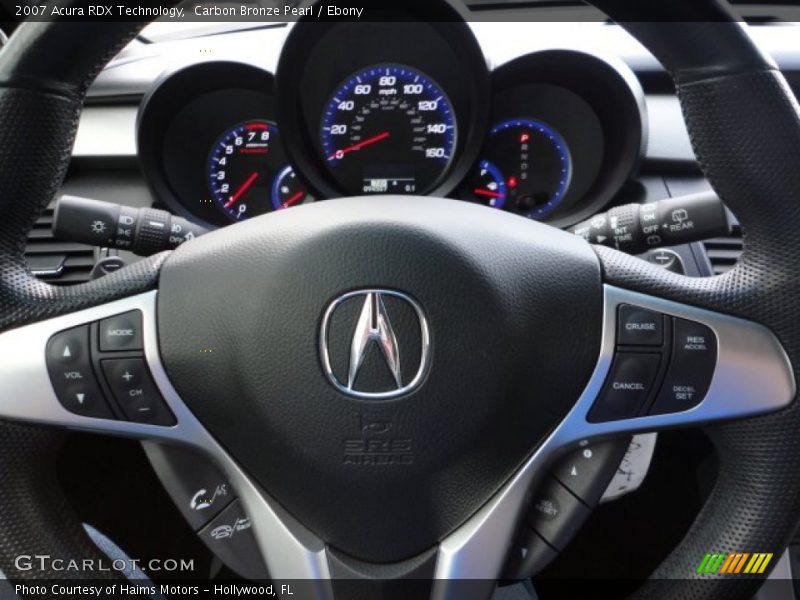 Carbon Bronze Pearl / Ebony 2007 Acura RDX Technology