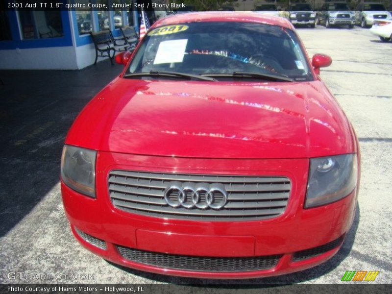 Amulet Red / Ebony Black 2001 Audi TT 1.8T quattro Coupe