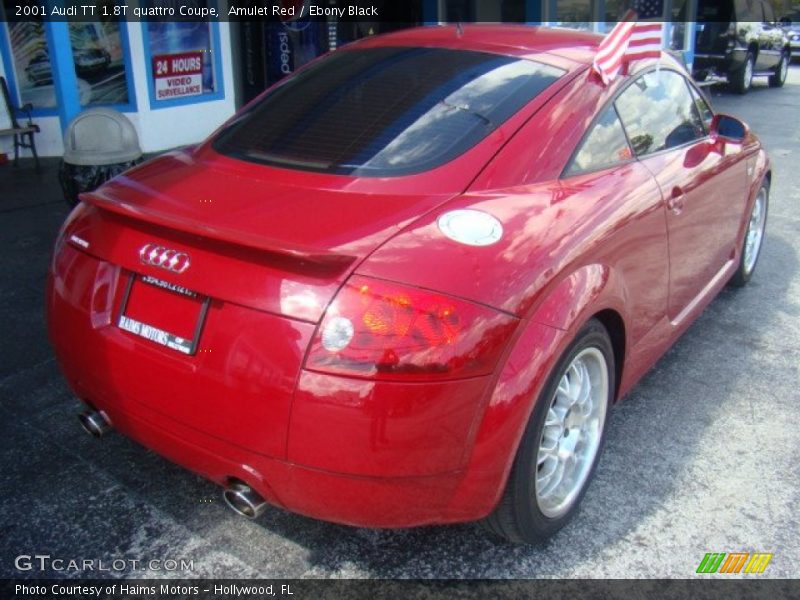 Amulet Red / Ebony Black 2001 Audi TT 1.8T quattro Coupe