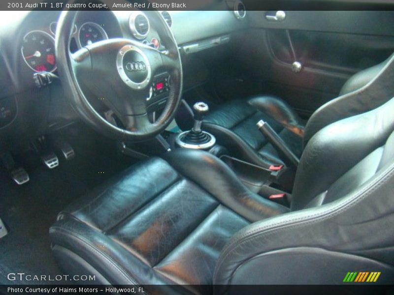 Amulet Red / Ebony Black 2001 Audi TT 1.8T quattro Coupe