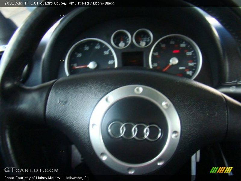 Amulet Red / Ebony Black 2001 Audi TT 1.8T quattro Coupe