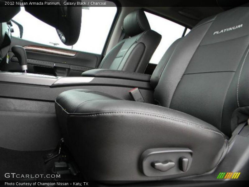 Galaxy Black / Charcoal 2012 Nissan Armada Platinum