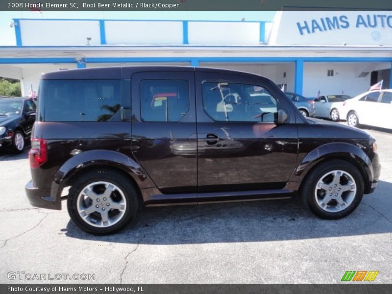 Root Beer Metallic / Black/Copper 2008 Honda Element SC