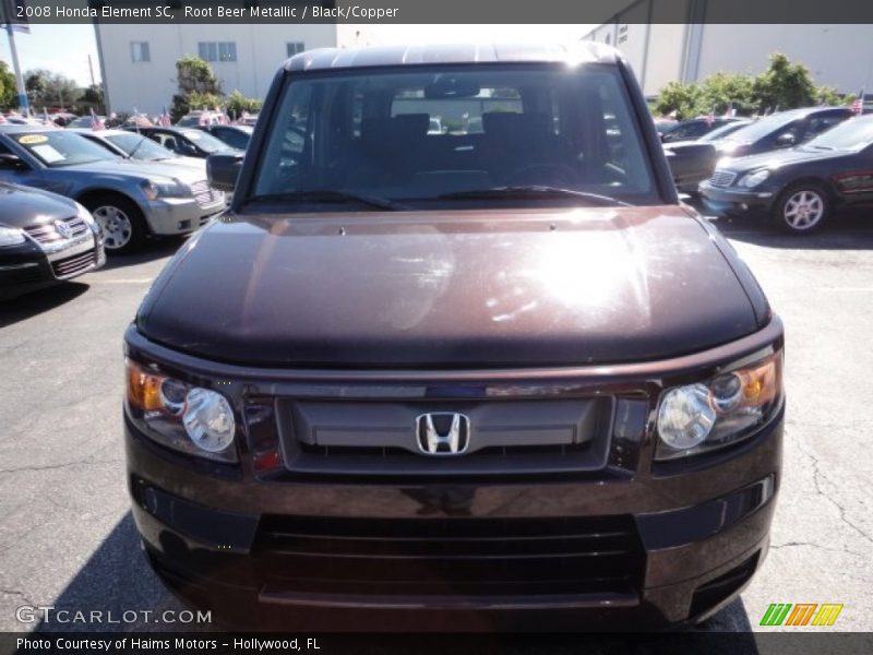Root Beer Metallic / Black/Copper 2008 Honda Element SC