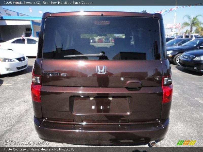 Root Beer Metallic / Black/Copper 2008 Honda Element SC