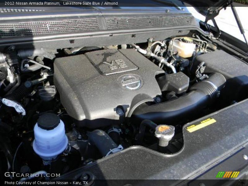 Lakeshore Slate Blue / Almond 2012 Nissan Armada Platinum