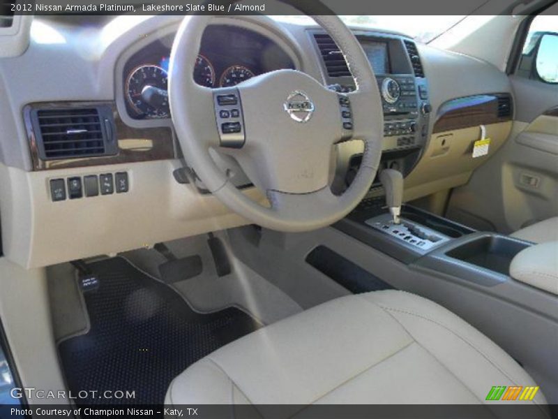 Lakeshore Slate Blue / Almond 2012 Nissan Armada Platinum