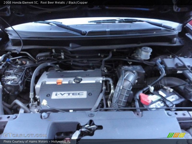 Root Beer Metallic / Black/Copper 2008 Honda Element SC