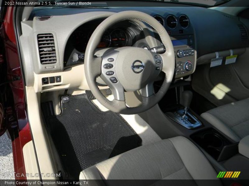 Tuscan Sun / Blonde 2012 Nissan Altima 2.5 S