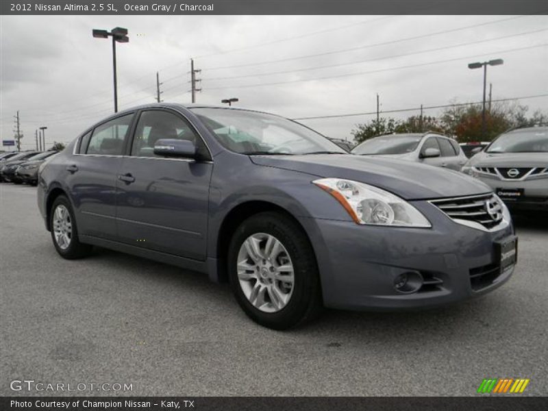 Ocean Gray / Charcoal 2012 Nissan Altima 2.5 SL