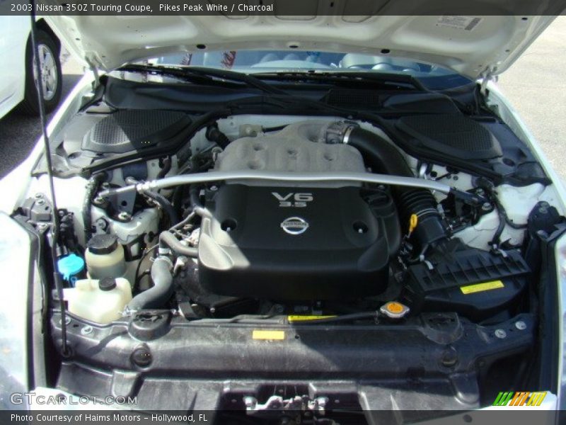 Pikes Peak White / Charcoal 2003 Nissan 350Z Touring Coupe