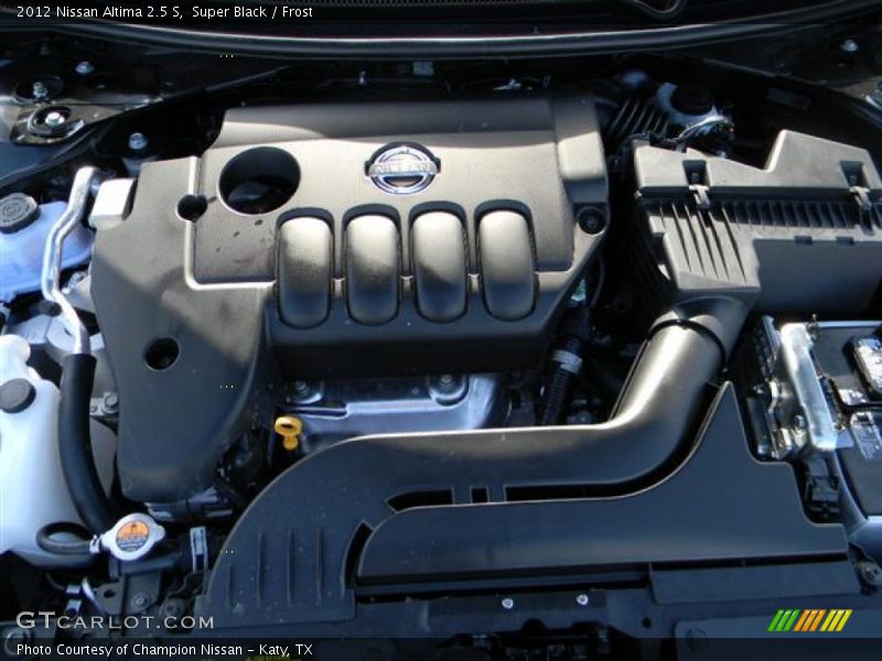 Super Black / Frost 2012 Nissan Altima 2.5 S