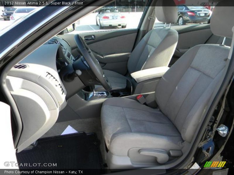 Super Black / Frost 2012 Nissan Altima 2.5 S