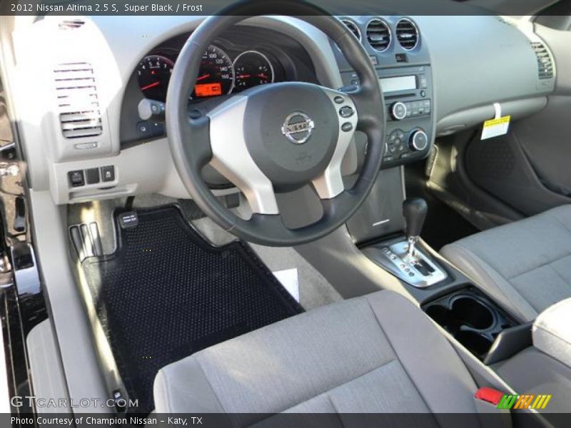 Super Black / Frost 2012 Nissan Altima 2.5 S