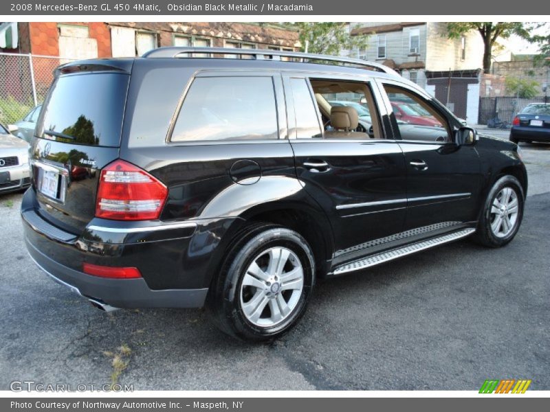 Obsidian Black Metallic / Macadamia 2008 Mercedes-Benz GL 450 4Matic