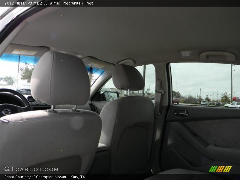 Winter Frost White / Frost 2012 Nissan Altima 2.5