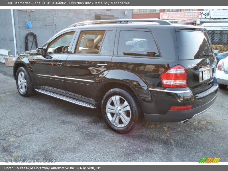 Obsidian Black Metallic / Macadamia 2008 Mercedes-Benz GL 450 4Matic