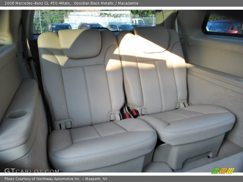 Obsidian Black Metallic / Macadamia 2008 Mercedes-Benz GL 450 4Matic