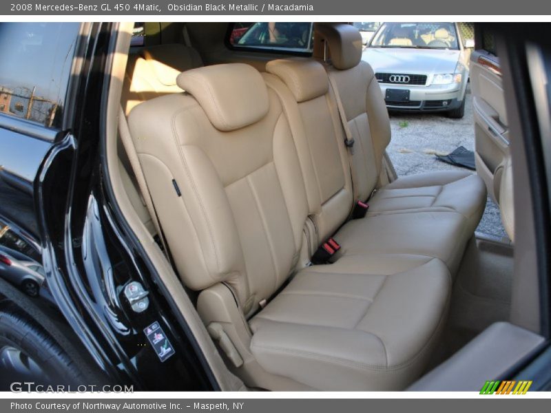 Obsidian Black Metallic / Macadamia 2008 Mercedes-Benz GL 450 4Matic