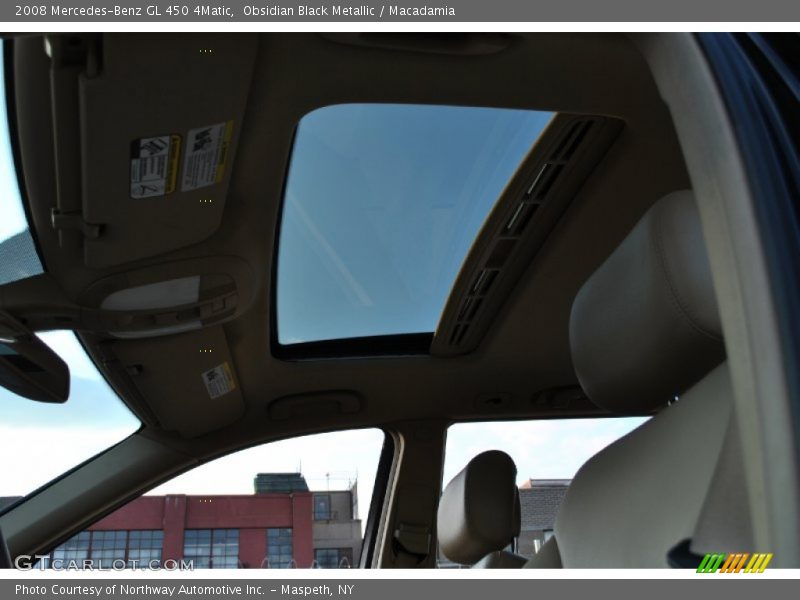 Obsidian Black Metallic / Macadamia 2008 Mercedes-Benz GL 450 4Matic