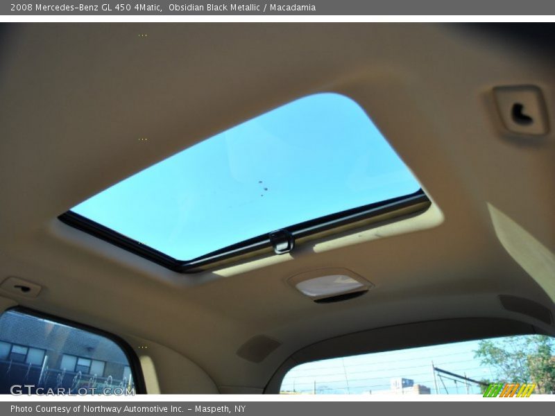 Obsidian Black Metallic / Macadamia 2008 Mercedes-Benz GL 450 4Matic