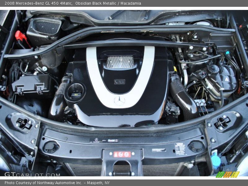 Obsidian Black Metallic / Macadamia 2008 Mercedes-Benz GL 450 4Matic