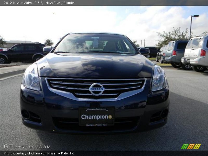 Navy Blue / Blonde 2012 Nissan Altima 2.5 S