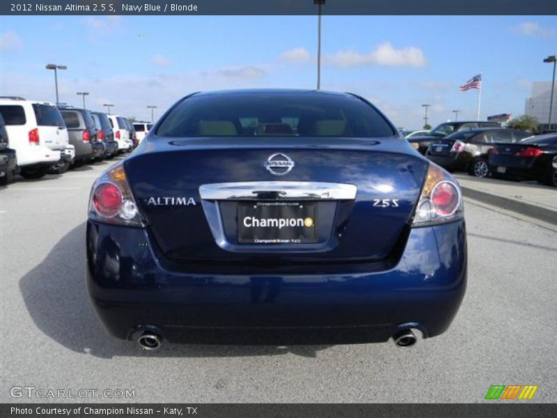 Navy Blue / Blonde 2012 Nissan Altima 2.5 S