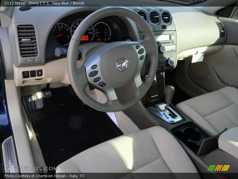 Navy Blue / Blonde 2012 Nissan Altima 2.5 S