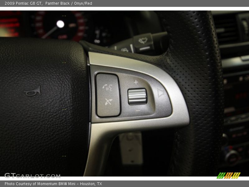 Panther Black / Onyx/Red 2009 Pontiac G8 GT