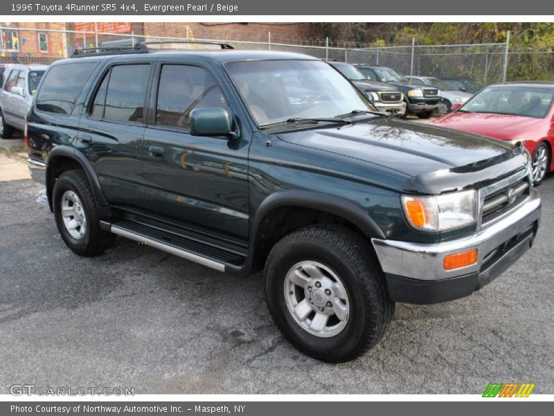 Evergreen Pearl / Beige 1996 Toyota 4Runner SR5 4x4
