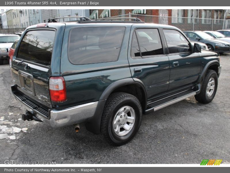 Evergreen Pearl / Beige 1996 Toyota 4Runner SR5 4x4