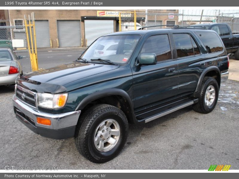 Evergreen Pearl / Beige 1996 Toyota 4Runner SR5 4x4